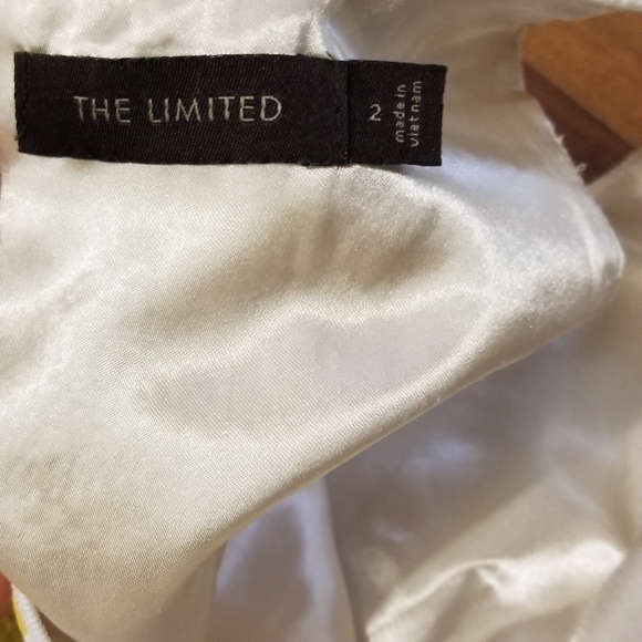 The Limited Yellow/White striped dress MINT sz2 - Picture 5 of 7